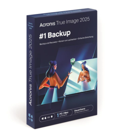 Testartikel - Acronis True Image 2025 (1 Device - perpetual) (wenn möglich hier kein Zusatz mit ESD, Dach o.ä. - nur Titel (Geräte & Jahre)